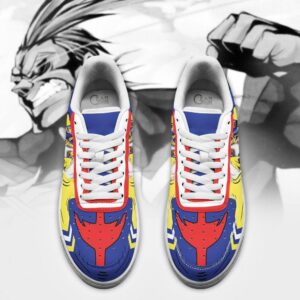 BNHA All Might Air Sneakers Custom Anime My Hero Academia Shoes 7