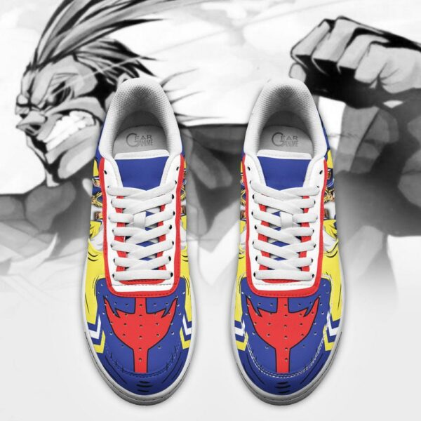 BNHA All Might Air Sneakers Custom Anime My Hero Academia Shoes 4