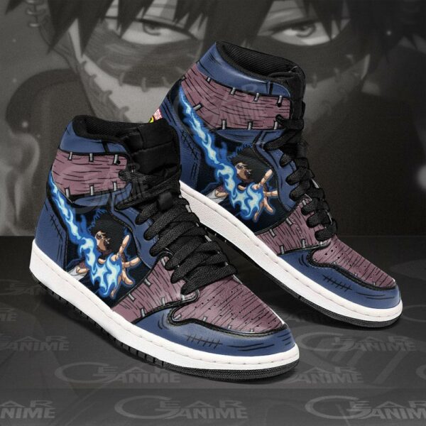 BNHA Dabi Sneakers Custom Anime My Hero Academia Shoes 2