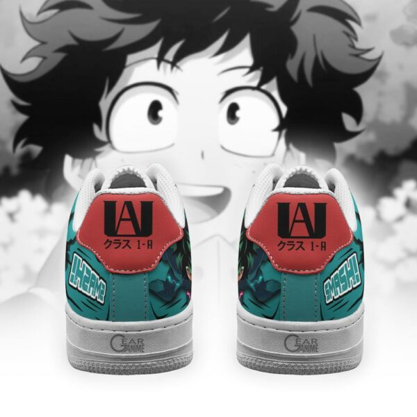 BNHA Deku Air Sneakers Custom Anime My Hero Academia Shoes 3