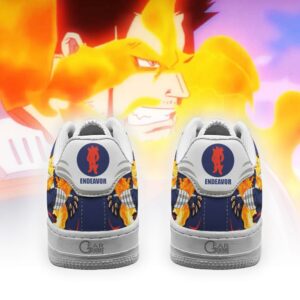 BNHA Endeavor Air Sneakers Custom Anime My Hero Academia Shoes 6