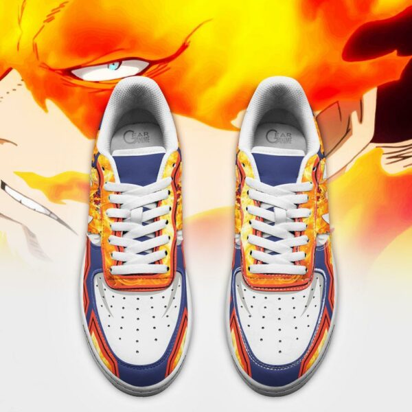 BNHA Endeavor Air Sneakers Custom Anime My Hero Academia Shoes 4