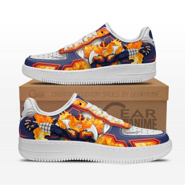 BNHA Endeavor Air Sneakers Custom Anime My Hero Academia Shoes 1