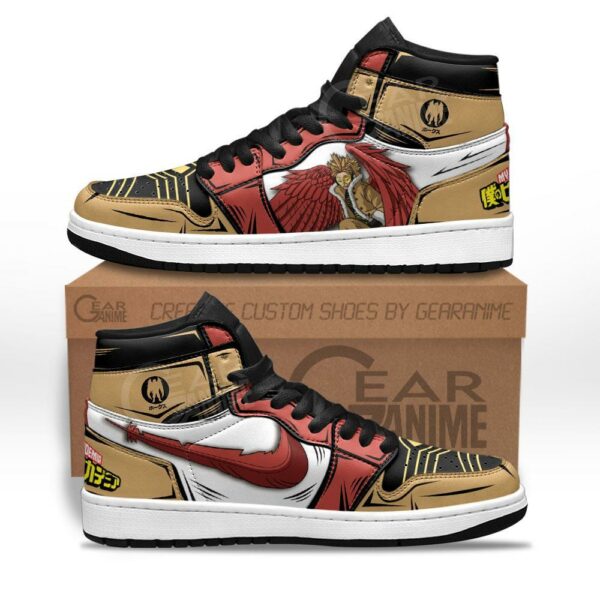 BNHA Hawks Sneakers Custom Anime My Hero Academia Shoes 1