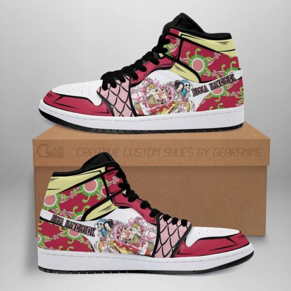 Boa Hancock One Piece Anime Sneakers Fan MN06 1