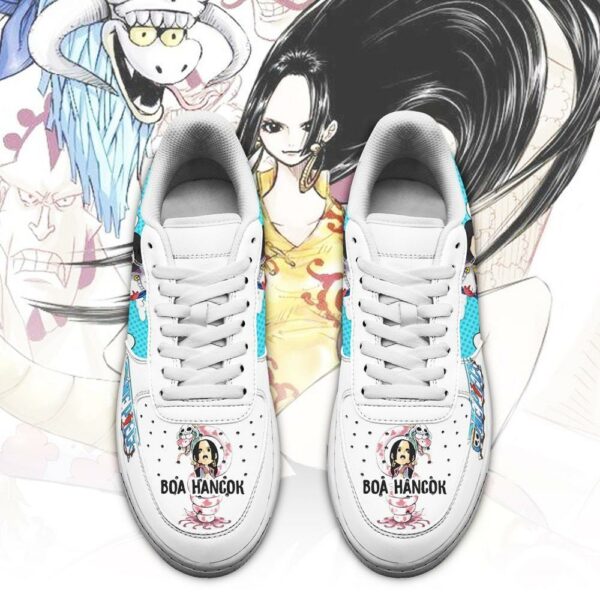 Boa Hancok Sneakers Custom One Piece Anime Shoes Fan PT04 2