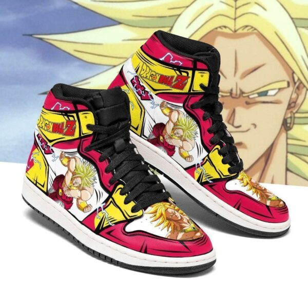 Broly Dragon Ball Z Anime Sneakers Fan Gift MN04 2