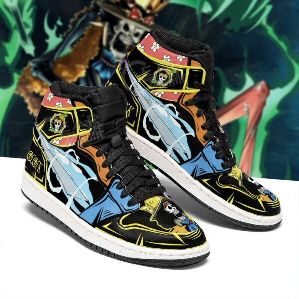 Brook Soul Solid Skill One Piece Anime Sneakers Fan MN06 2