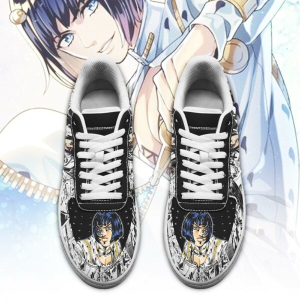 Bruno Bucciarati Sneakers Manga Style JoJo's Anime Shoes Fan Gift PT06 2