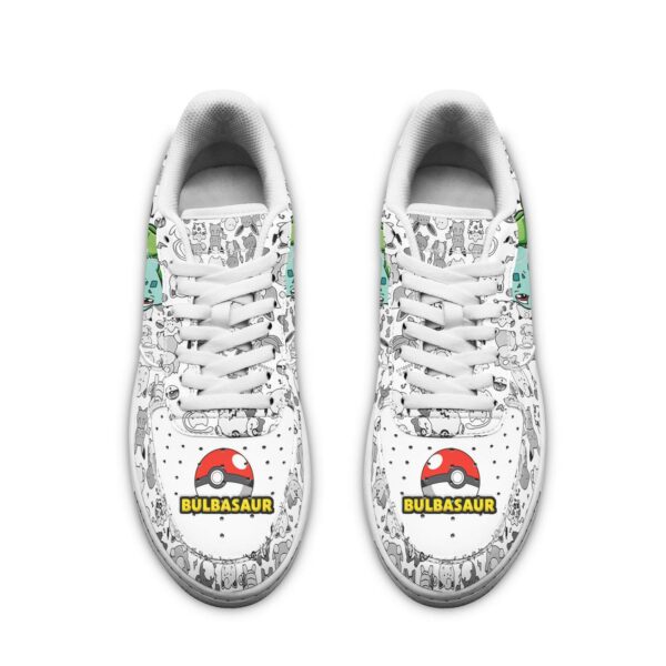 Bulbasaur Sneakers Pokemon Shoes Fan Gift Idea PT04 2