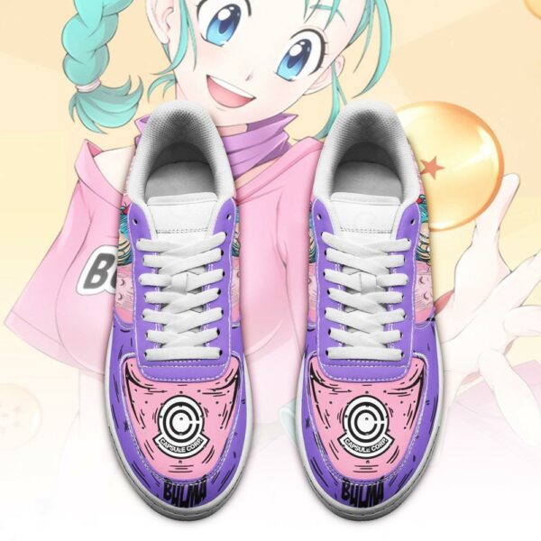 Bulma Sneakers Custom Dragon Ball Anime Shoes Fan Gift PT05 2