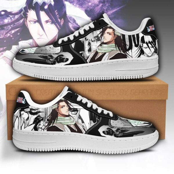 Byakuya Sneakers Bleach Anime Shoes Fan Gift Idea PT05 1