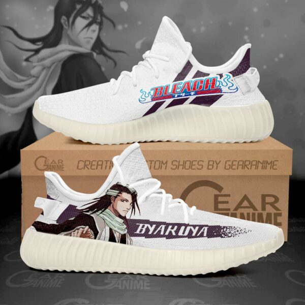 Byakuya Kuchiki Shoes Bleach Custom Anime Sneakers 1