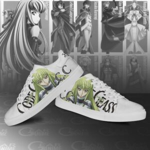 Code Geass C.C. Skate Shoes Custom Anime Shoes 6