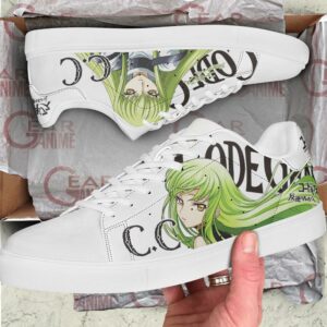 Code Geass C.C. Skate Shoes Custom Anime Shoes 5