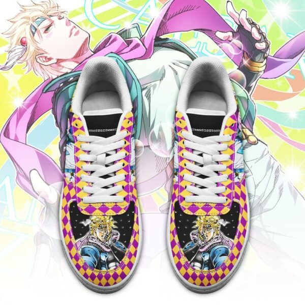 Caesar Anthonio Zeppeli Sneakers JoJo Anime Shoes Fan Gift Idea PT06 2