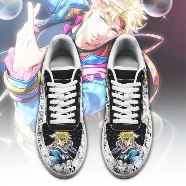 Caesar Zeppeli Sneakers Manga Style JoJo's Anime Shoes Fan Gift PT06 2