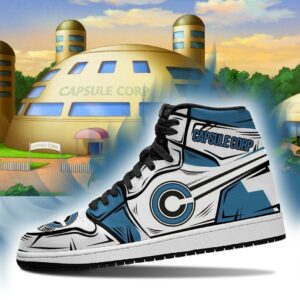 Capsule Corp Shoes Boots Dragon Ball Z Anime Sneakers Fan Gift MN04 5