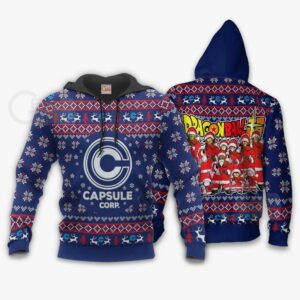 Capsule Ugly Christmas Sweater DB Anime Xmas Gift Idea VA10 8