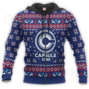 Capsule Ugly Christmas Sweater DB Anime Xmas Gift Idea VA10 11