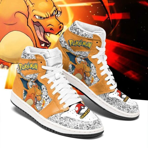 Charizard Sneakers Cute Pokemon Sneakers Fan PT04 2