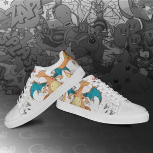 Charizard Skate Shoes Pokemon Custom Anime Shoes PN11 6