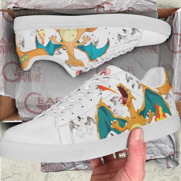 Charizard Skate Shoes Pokemon Custom Anime Shoes PN11 2