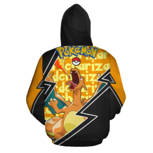 Charizard Zip Hoodie Costume Pokemon Shirt Fan Gift Idea VA06 6