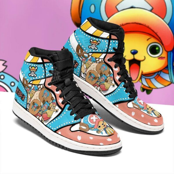 Chopper Sneakers Straw Hat Priates One Piece Anime Shoes Fan Gift MN06 2