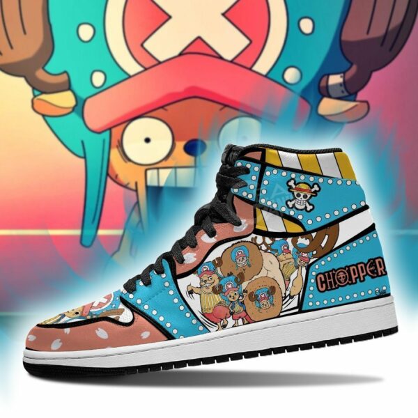 Chopper Sneakers Straw Hat Priates One Piece Anime Shoes Fan Gift MN06 3