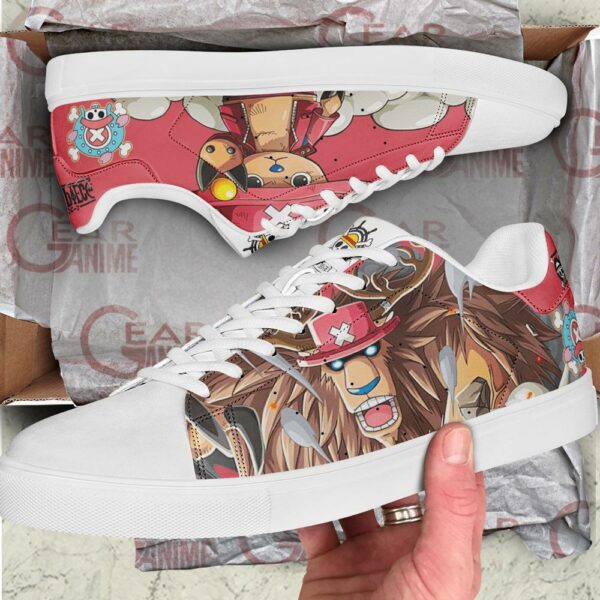 Tony Tony Chopper Skate Shoes One Piece Custom Anime Shoes 2