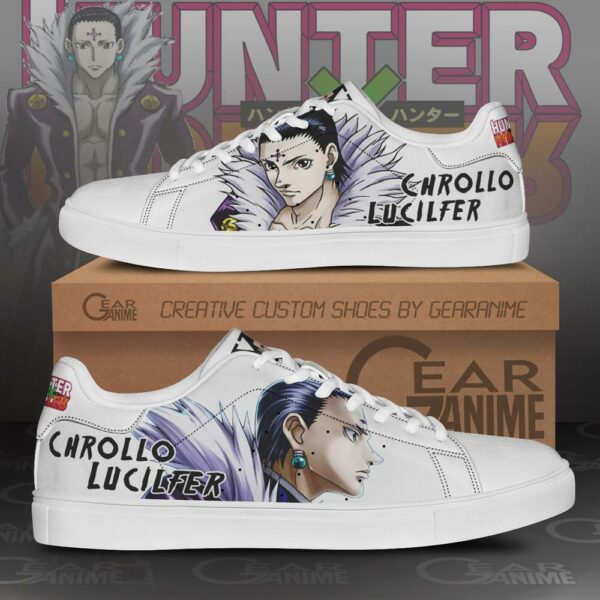 Chrollo Lucilfer Skate Shoes Hunter X Hunter Anime Shoes PN11 1