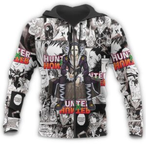 Chrollo Lucilfer Hunter X Hunter Shirt Sweater HxH Anime Hoodie Jacket 15