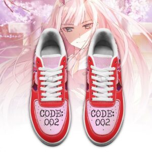 Code 002 Darling In The Franxx Shoes Zero Two Sneakers Anime Shoes 4