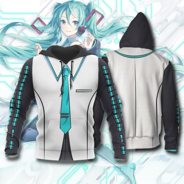 Code 390 Miku Darling in the Franxx Zip Hoodie Jacket Uniform 3