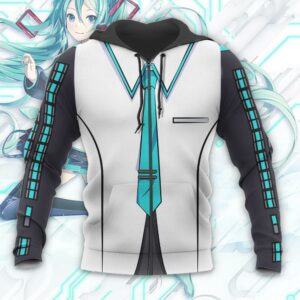 Code 390 Miku Darling in the Franxx Zip Hoodie Jacket Uniform 13