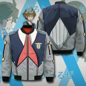 Code 666 Zorome Darling in the Franxx Zip Hoodie Jacket Uniform 10