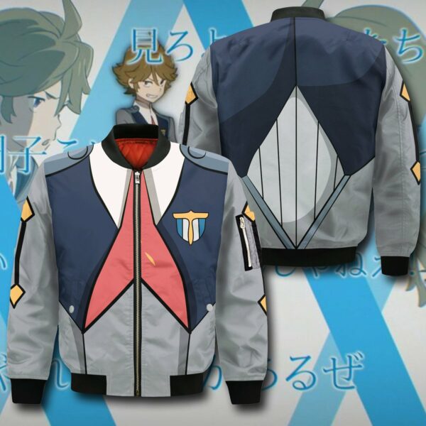 Code 666 Zorome Darling in the Franxx Zip Hoodie Jacket Uniform 4