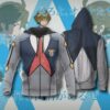 Code 666 Zorome Darling in the Franxx Zip Hoodie Jacket Uniform 15