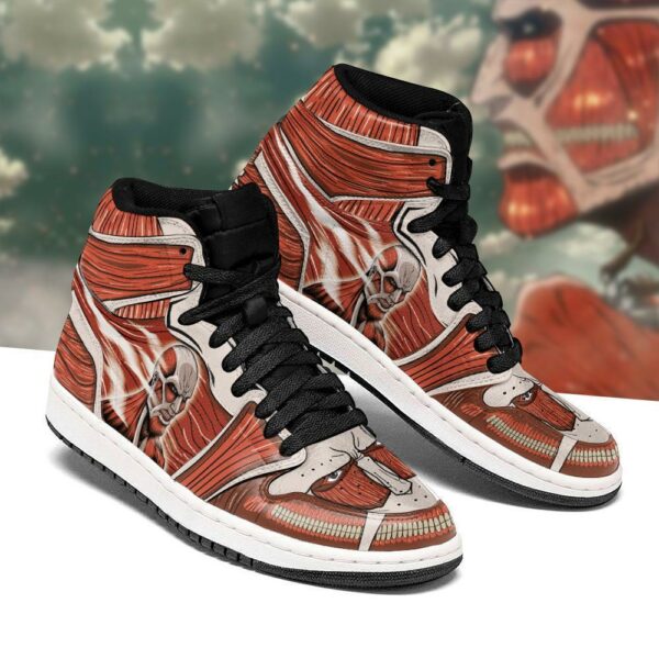 Colossal Titan Sneakers Attack On Titan Anime Sneakers 2