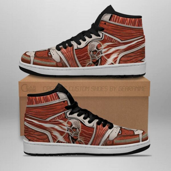 Colossal Titan Sneakers Attack On Titan Anime Sneakers 1