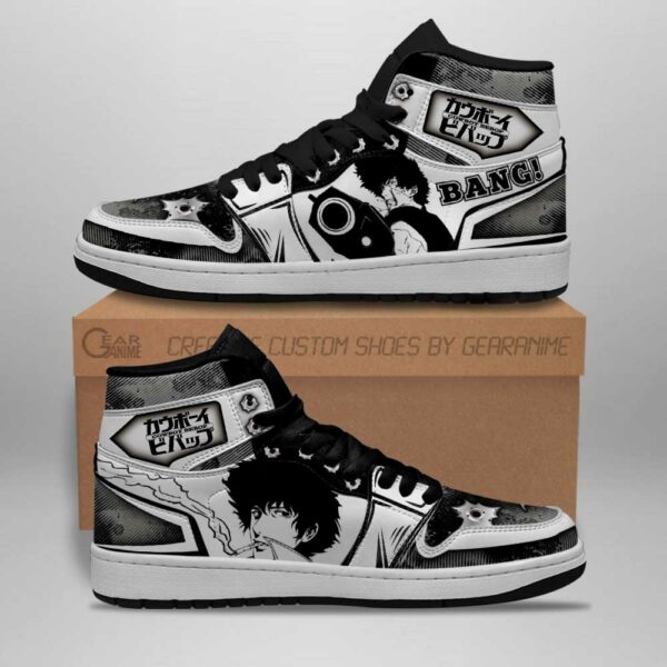 Cowboy Bebop Sneakers Spike Spiegel Anime Custom Shoes 2