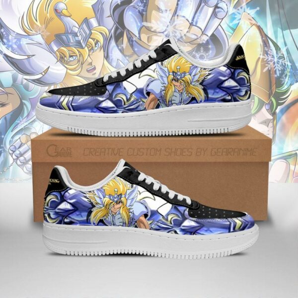 Cygnus Hyoga Sneakers Uniform Saint Seiya Anime Shoes 1