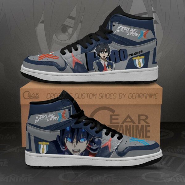 Darling in the Franxx Hiro Sneakers Code 016 Custom Shoes 2