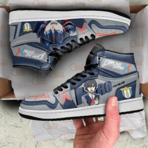 Darling in the Franxx Hiro Sneakers Code 016 Custom Shoes 7