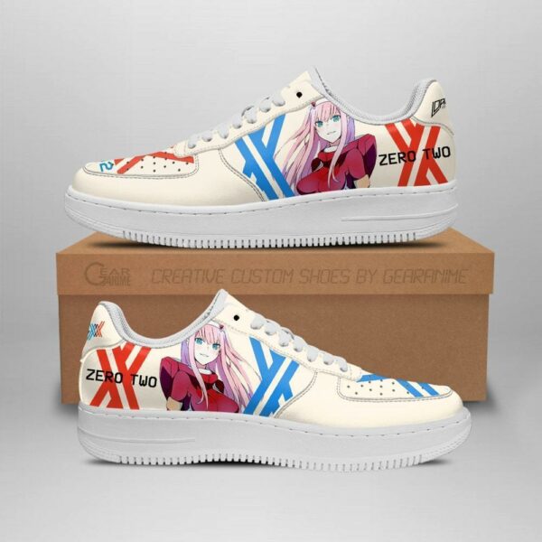 Darling In The Franxx Shoes Code 002 Zero Two Sneakers Anime Shoes 1