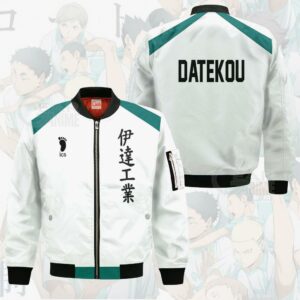 Date Tech High Haikyuu Anime Cosplay Costumes Volleyball Uniform 12