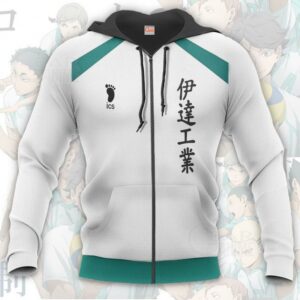 Date Tech High Haikyuu Anime Cosplay Costumes Volleyball Uniform 15