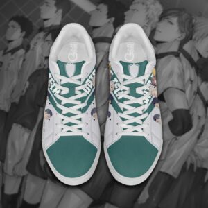 Haikyu Date Tech Skate Shoes Black Haikyu!! Custom Anime Shoes 7