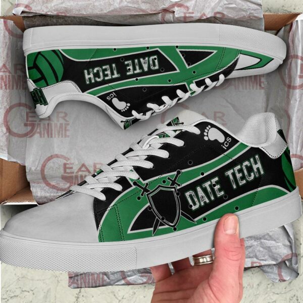 Date Tech High Skate Shoes Haikyuu Anime Custom Shoes PN10 2